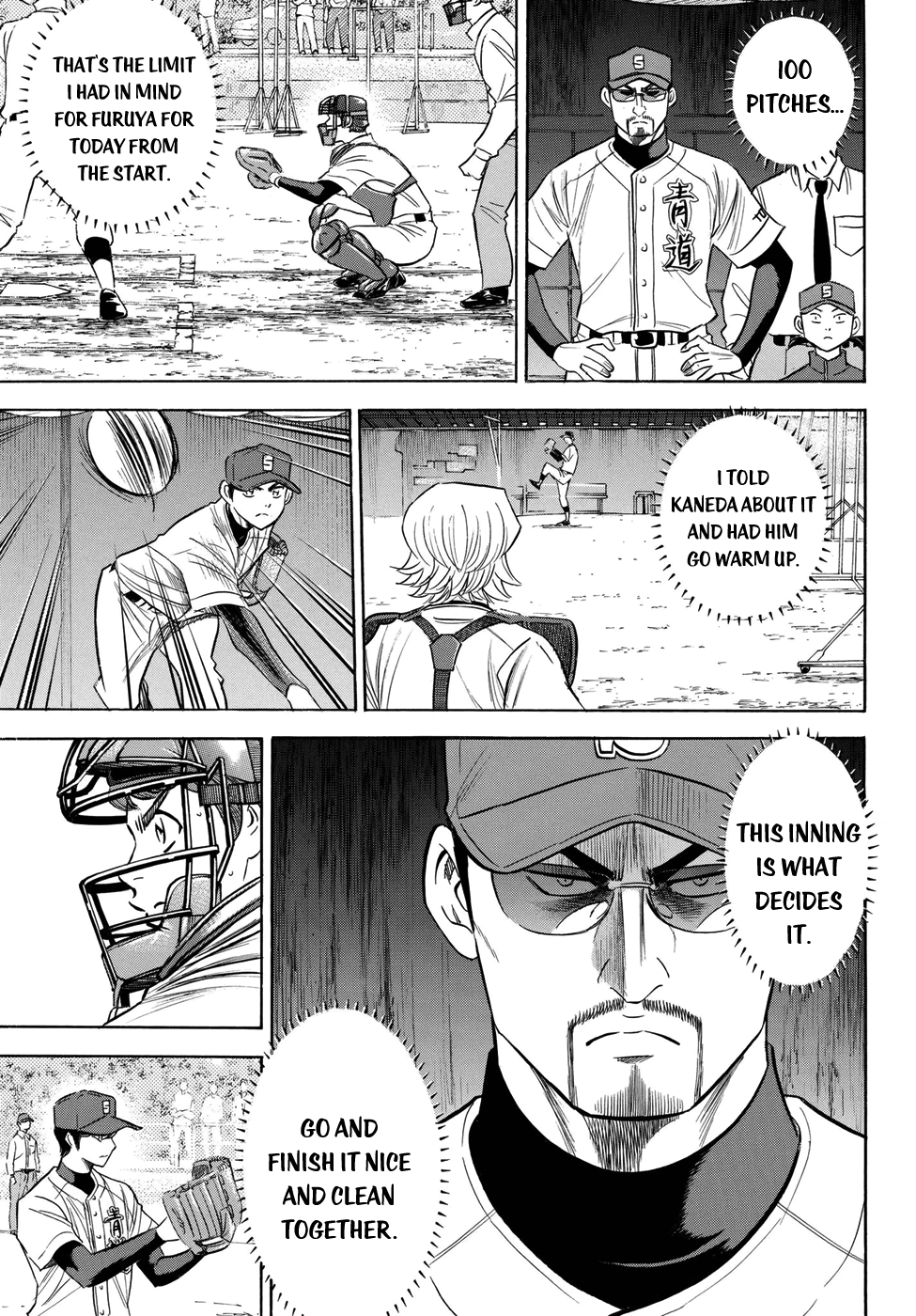 Daiya no A - Act II Chapter 116 page 14 - Chapter 116: This is Nowhere the Real Power Yet