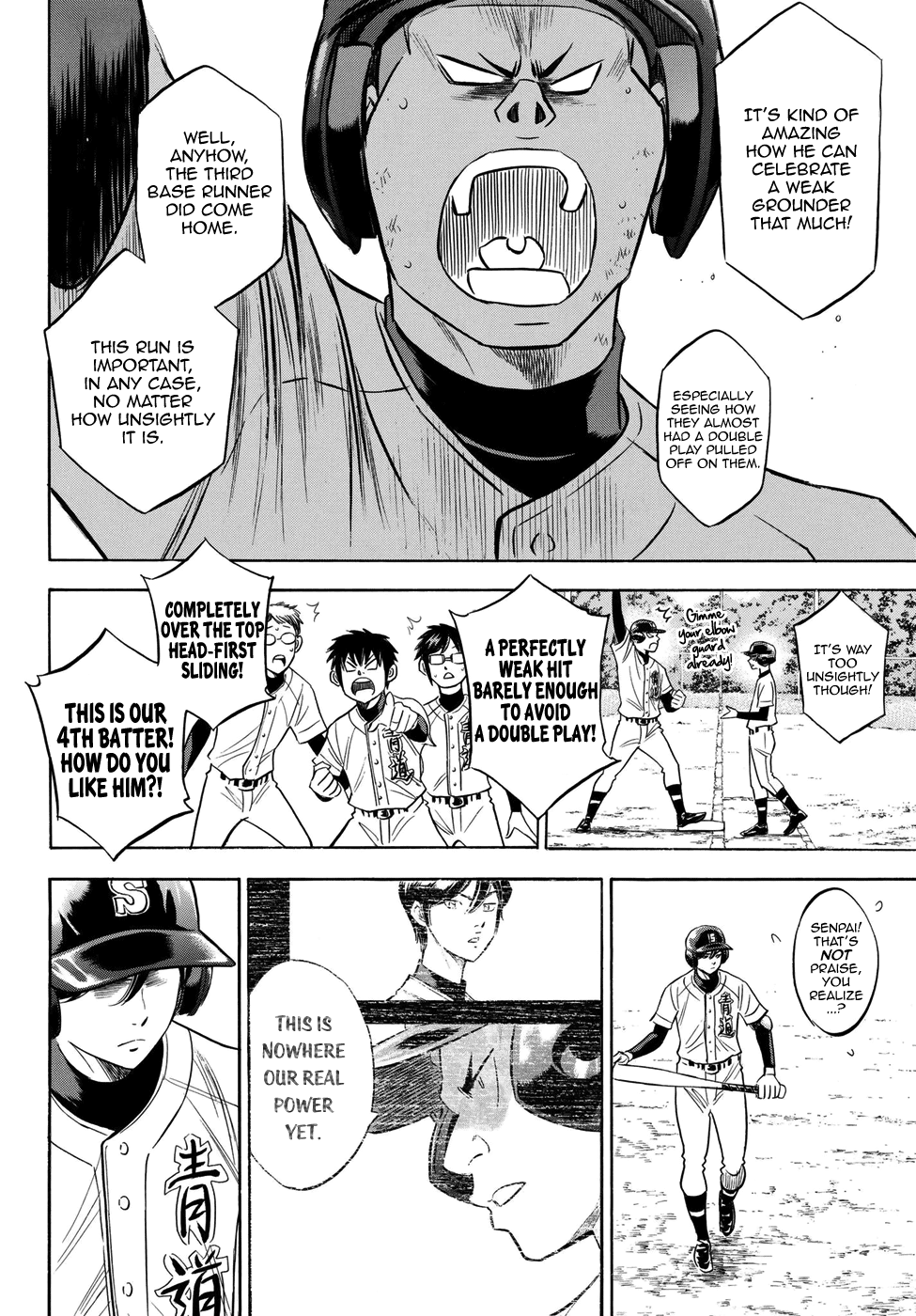 Daiya no A - Act II Chapter 116 page 5 - Chapter 116: This is Nowhere the Real Power Yet