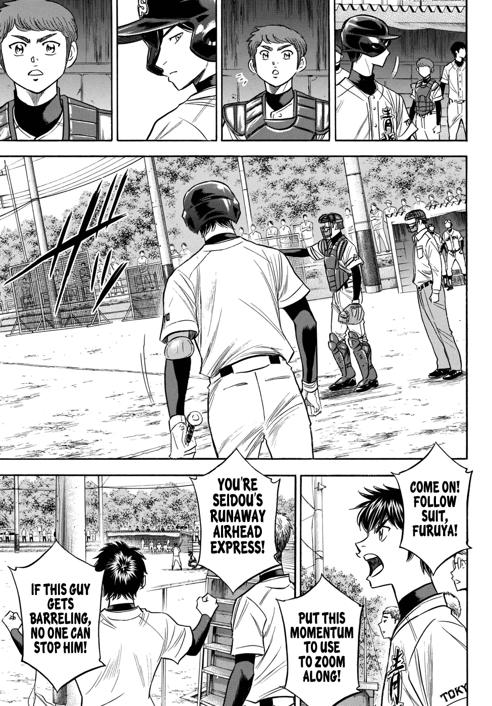 Daiya no A - Act II Chapter 116 page 6 - Chapter 116: This is Nowhere the Real Power Yet
