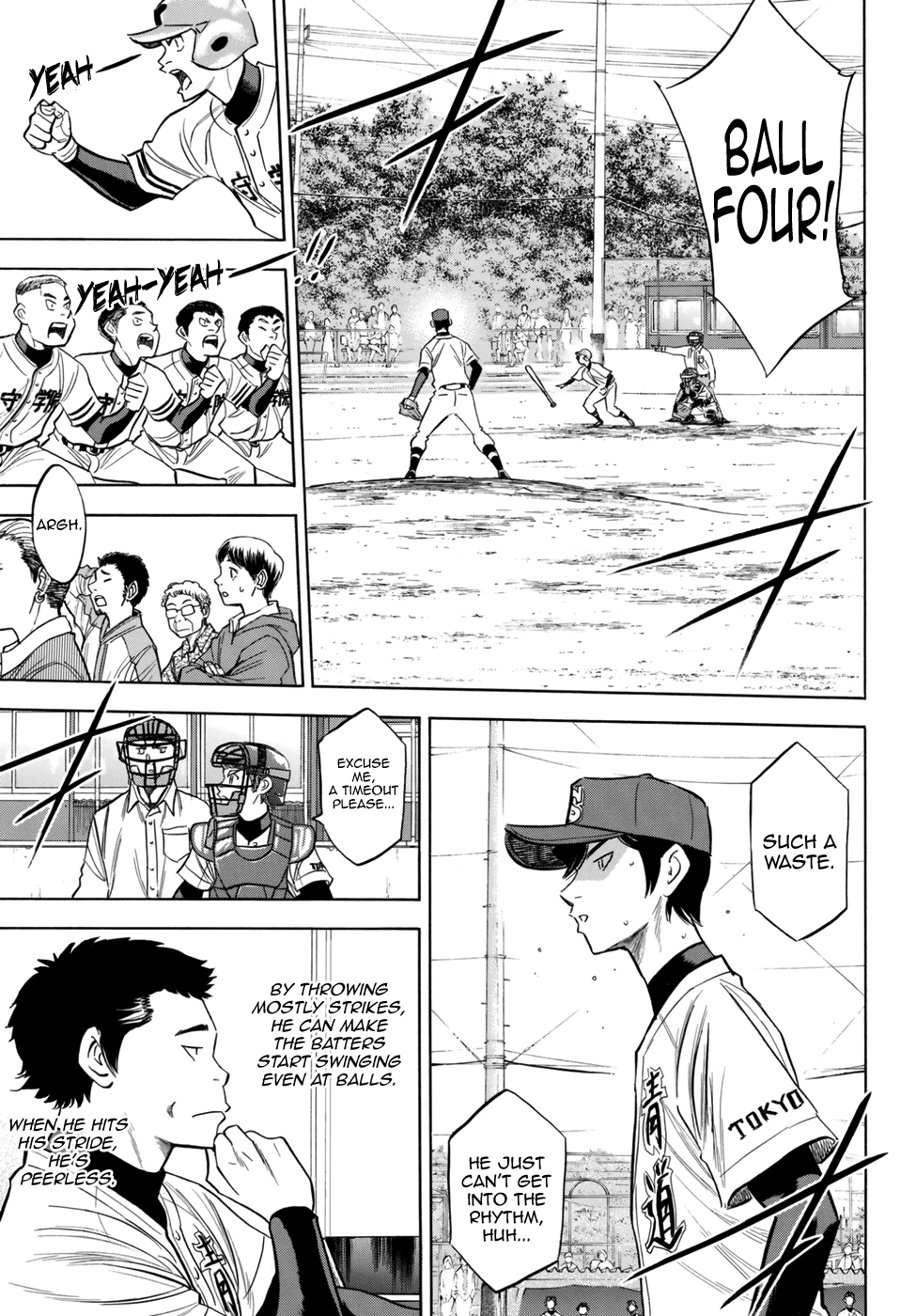 Daiya no A - Act II Chapter 117 page 11 - Chapter 117: This Is Where He Stands