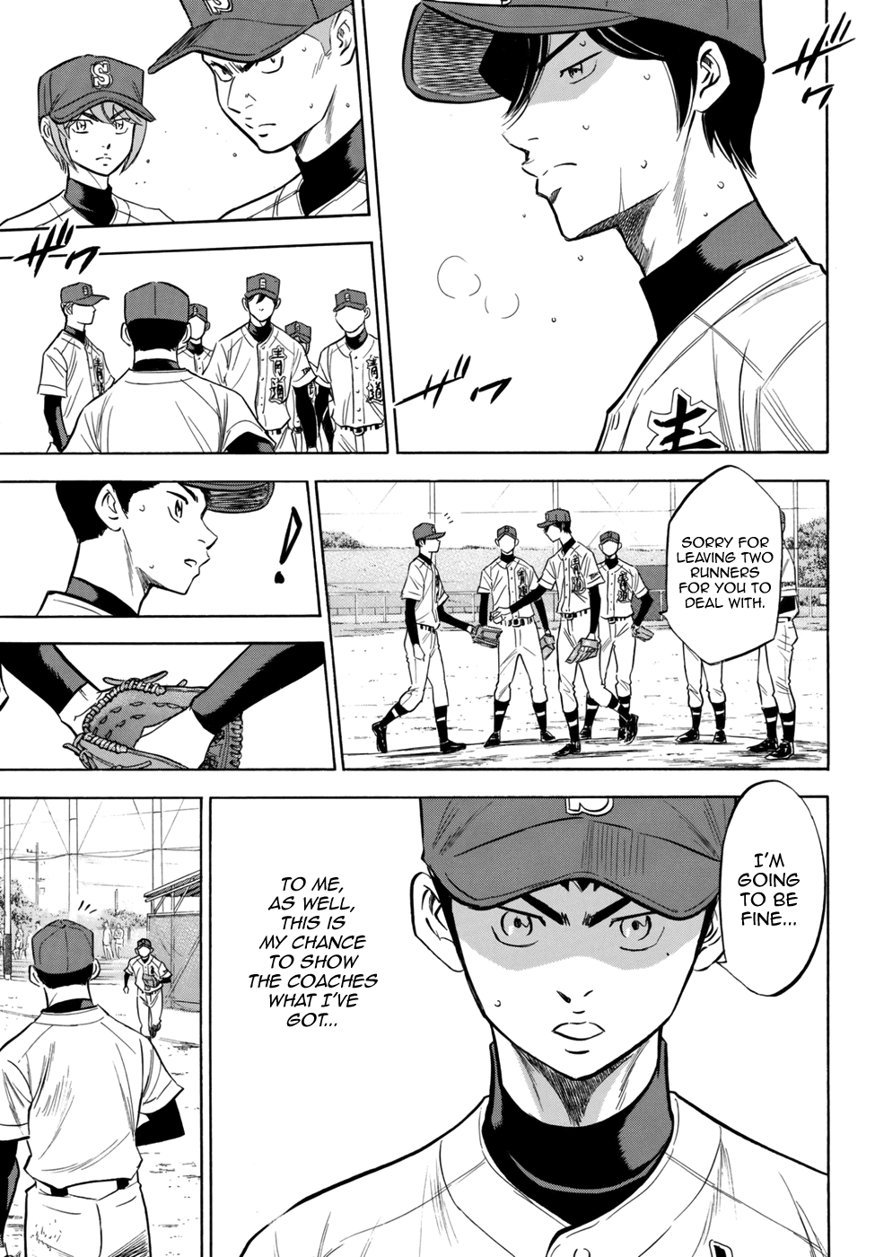 Daiya no A - Act II Chapter 117 page 21 - Chapter 117: This Is Where He Stands