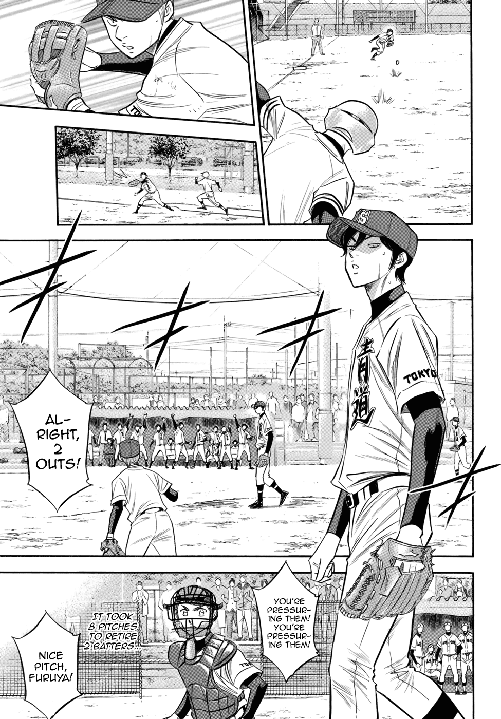 Daiya no A - Act II Chapter 117 page 5 - Chapter 117: This Is Where He Stands