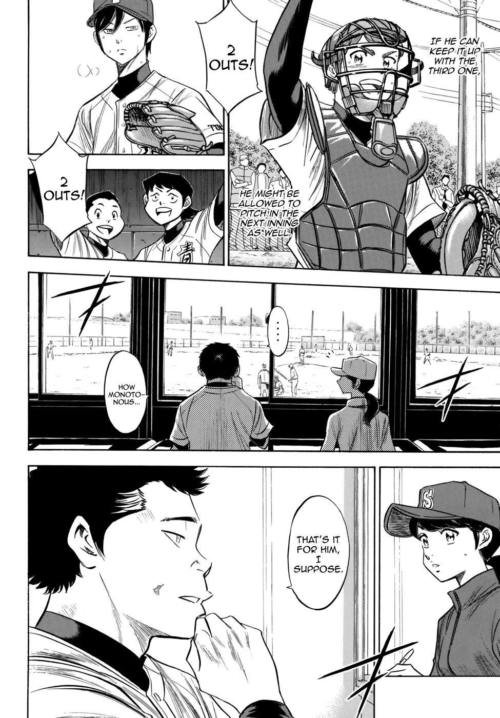 Daiya no A - Act II Chapter 117 page 6 - Chapter 117: This Is Where He Stands