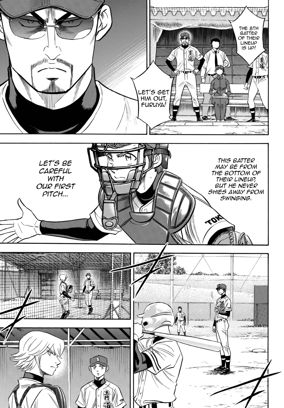 Daiya no A - Act II Chapter 117 page 7 - Chapter 117: This Is Where He Stands