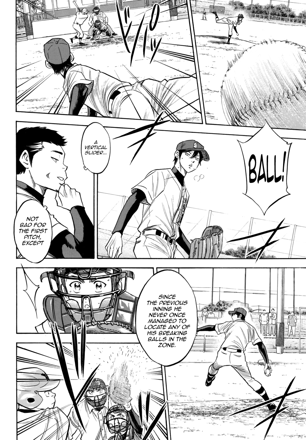 Daiya no A - Act II Chapter 117 page 8 - Chapter 117: This Is Where He Stands
