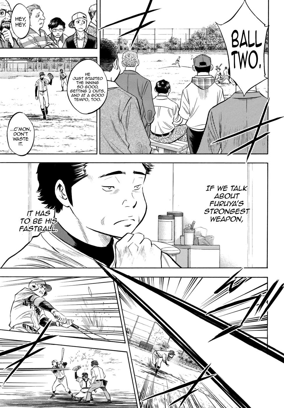 Daiya no A - Act II Chapter 117 page 9 - Chapter 117: This Is Where He Stands
