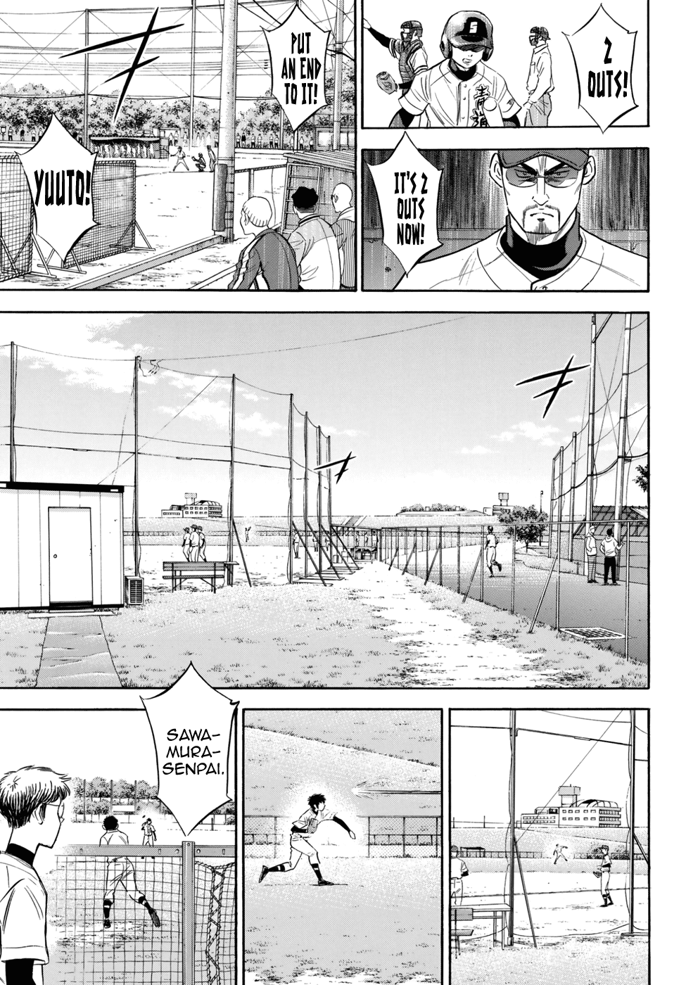 Daiya no A - Act II Chapter 119 page 15 - Chapter 119: Pillar of support