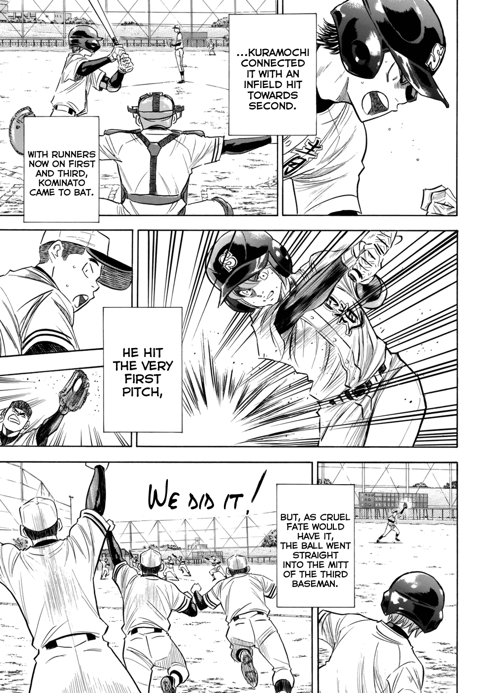 Daiya no A - Act II Chapter 119 page 17 - Chapter 119: Pillar of support