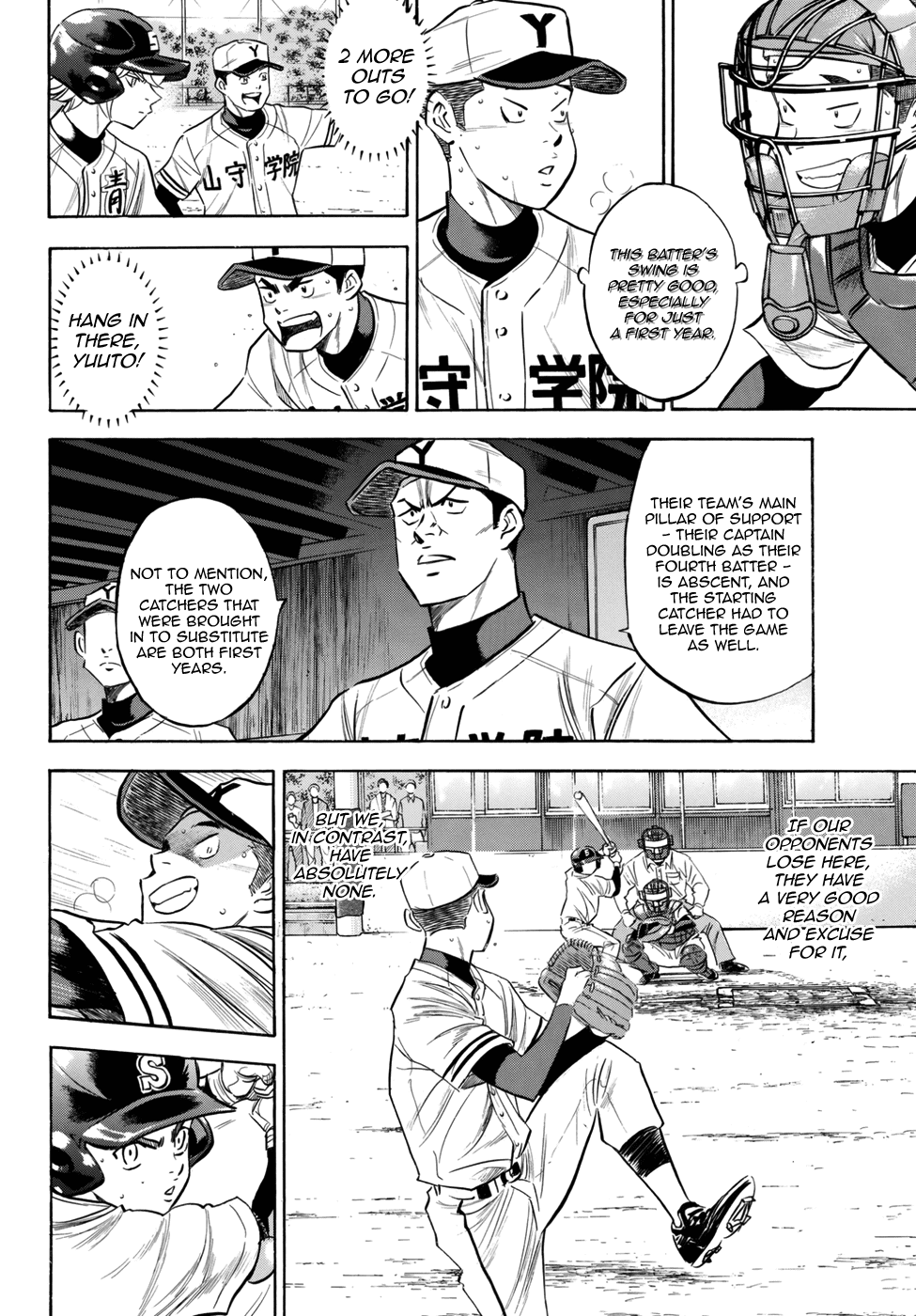 Daiya no A - Act II Chapter 119 page 4 - Chapter 119: Pillar of support