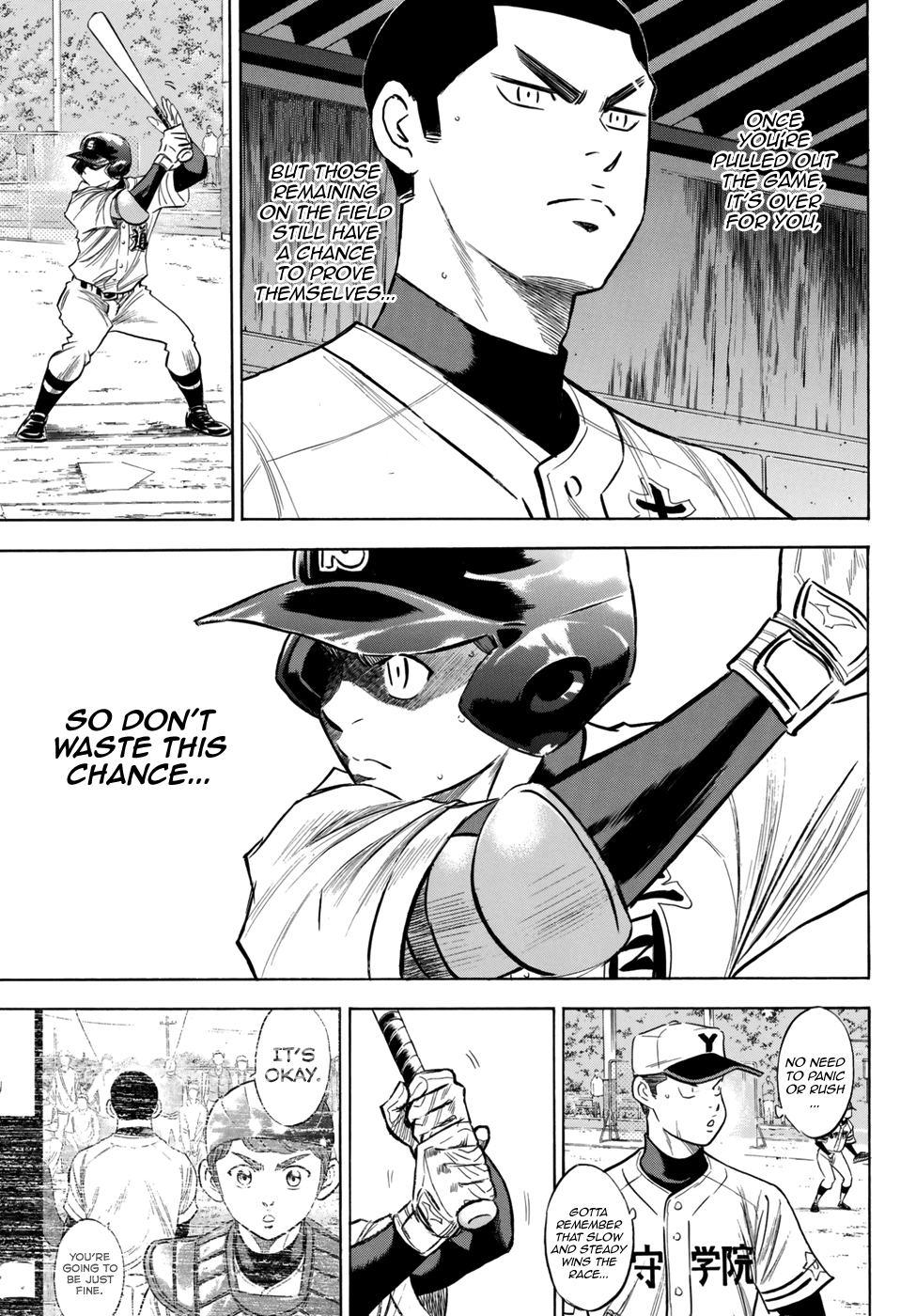 Daiya no A - Act II Chapter 119 page 9 - Chapter 119: Pillar of support