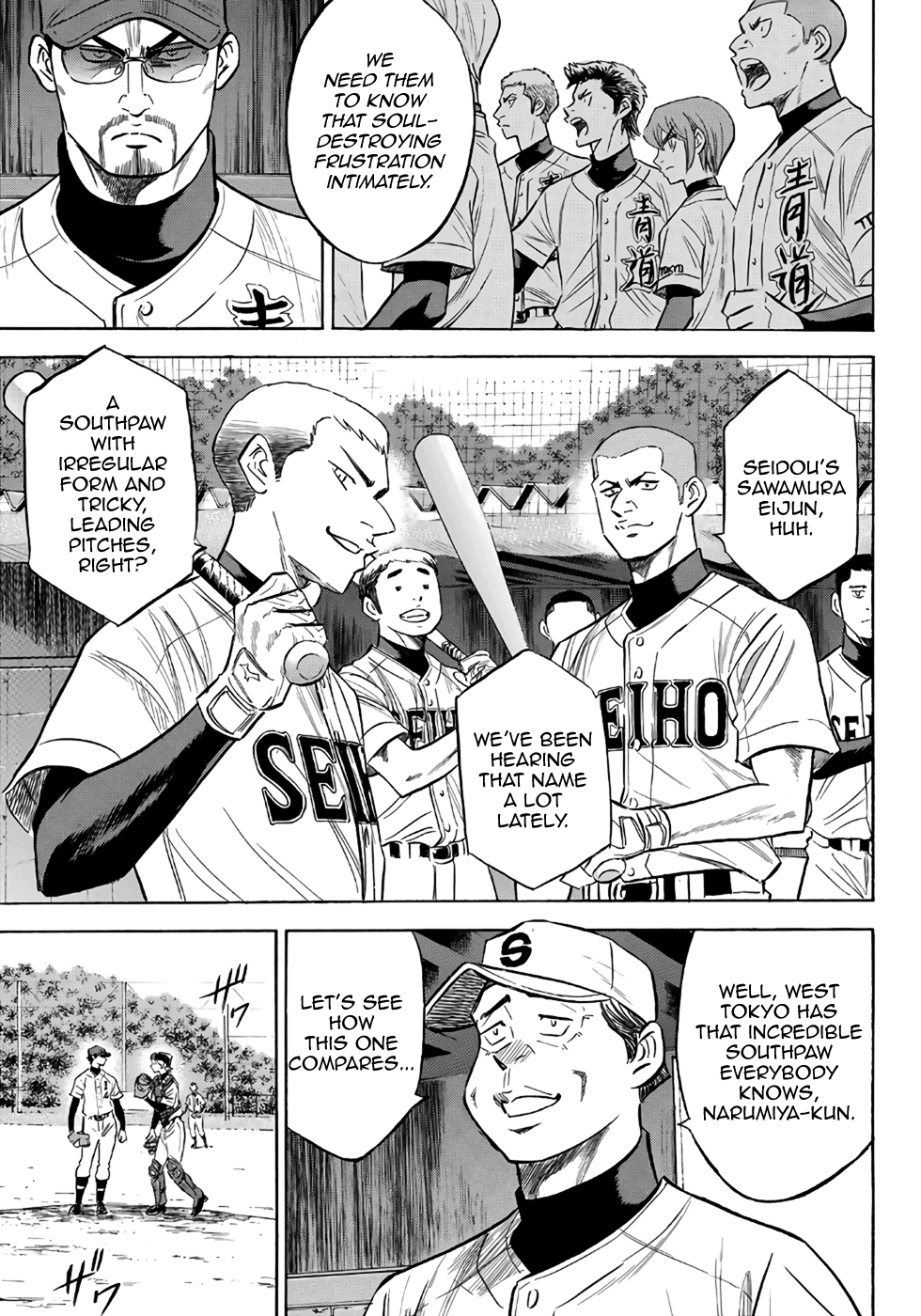 Daiya no A - Act II Chapter 120 page 16 - Chapter 120: It's on you