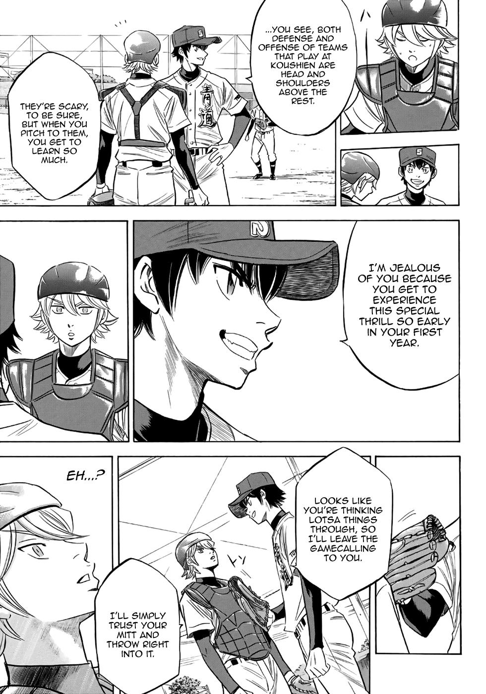Daiya no A - Act II Chapter 120 page 18 - Chapter 120: It's on you
