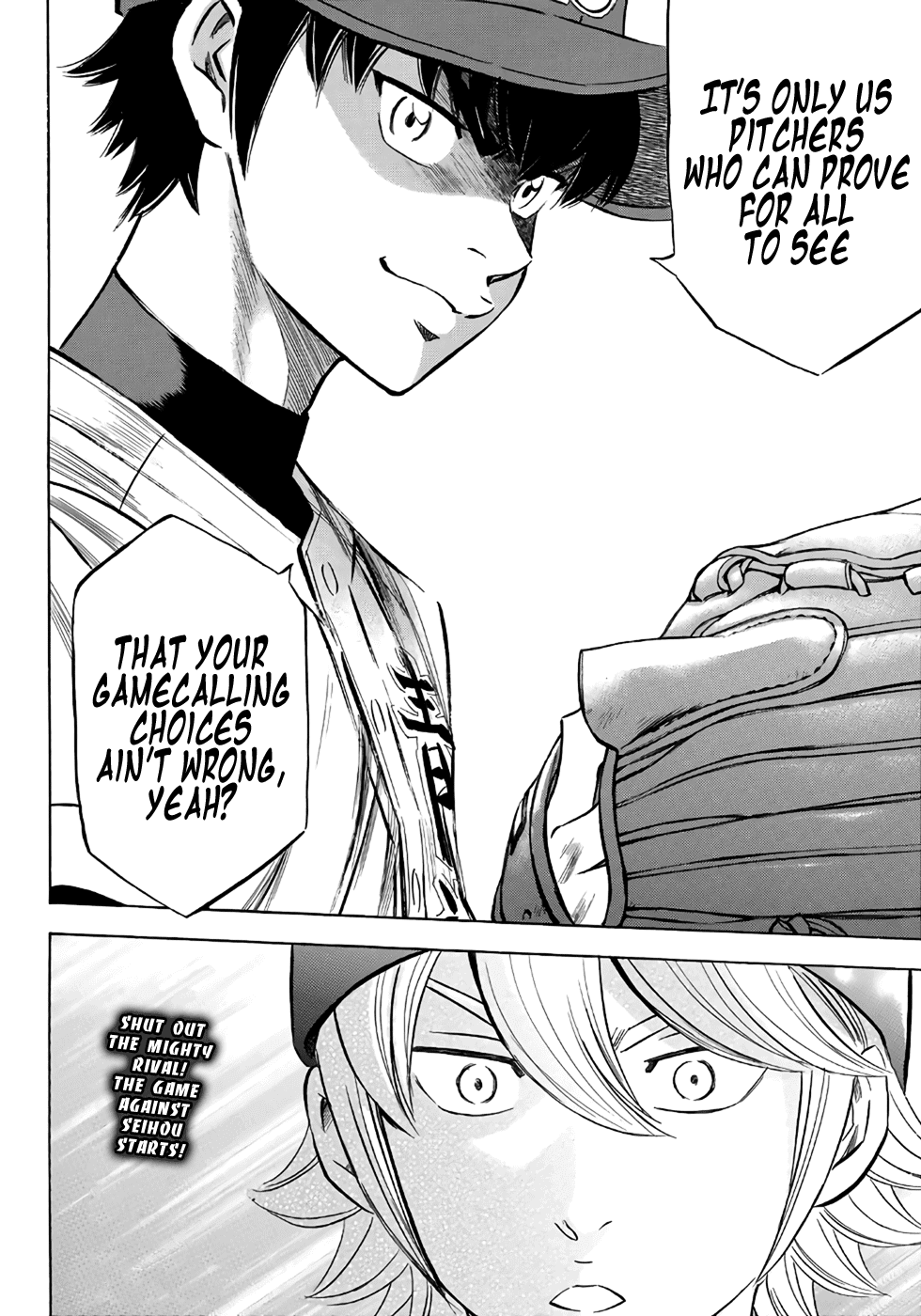 Daiya no A - Act II Chapter 120 page 19 - Chapter 120: It's on you
