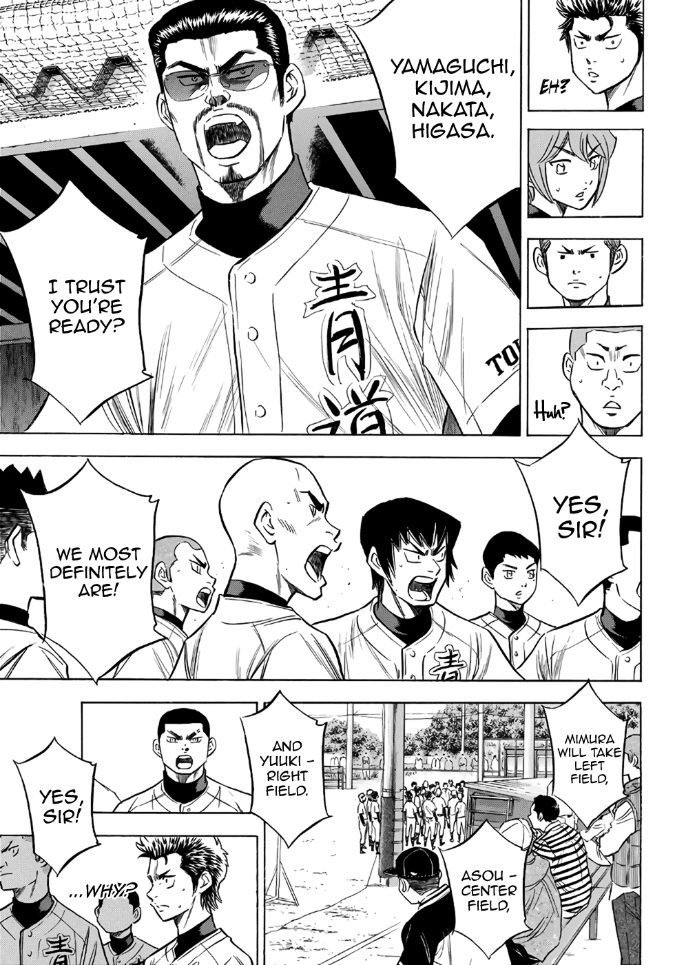 Daiya no A - Act II Chapter 120 page 5 - Chapter 120: It's on you