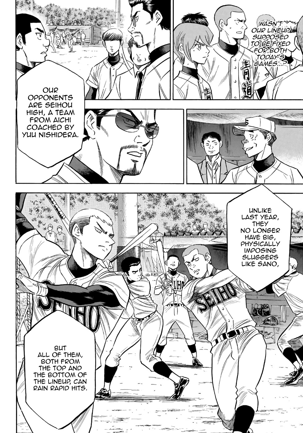 Daiya no A - Act II Chapter 120 page 6 - Chapter 120: It's on you