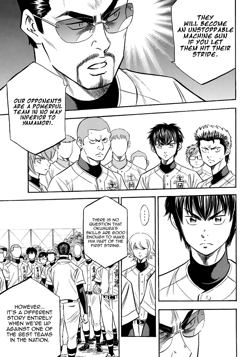 Daiya no A - Act II Chapter 120 page 7 - Chapter 120: It's on you