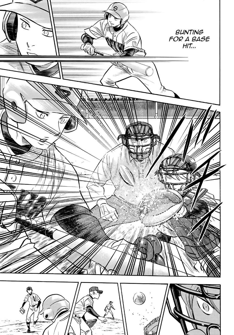 Daiya no A - Act II Chapter 121 page 12 - Chapter 121: The Southpaw With Moving Pitches
