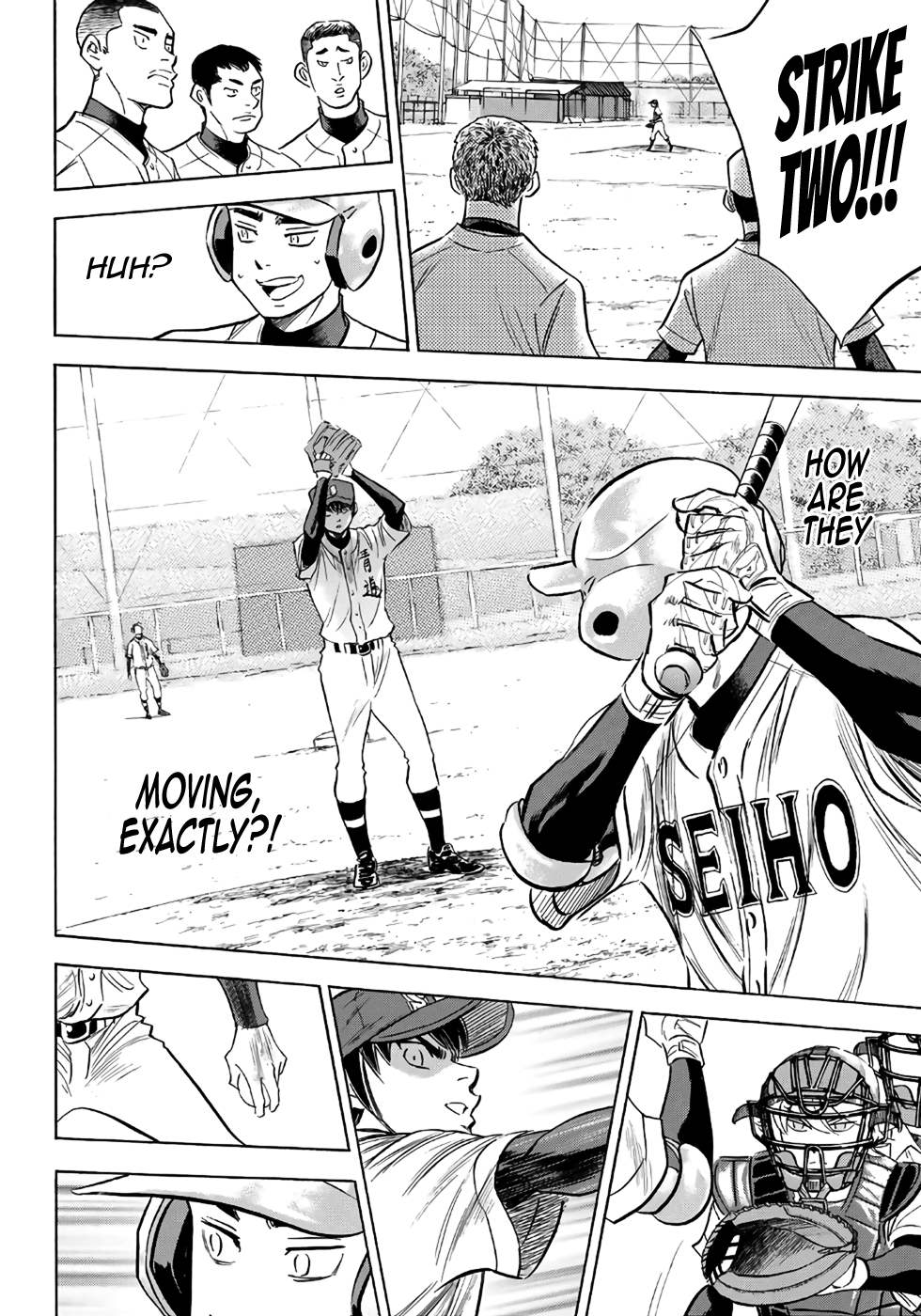 Daiya no A - Act II Chapter 121 page 15 - Chapter 121: The Southpaw With Moving Pitches