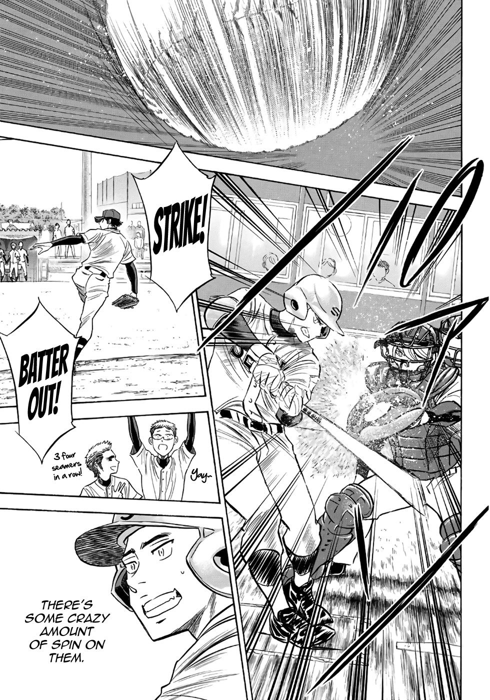 Daiya no A - Act II Chapter 121 page 16 - Chapter 121: The Southpaw With Moving Pitches