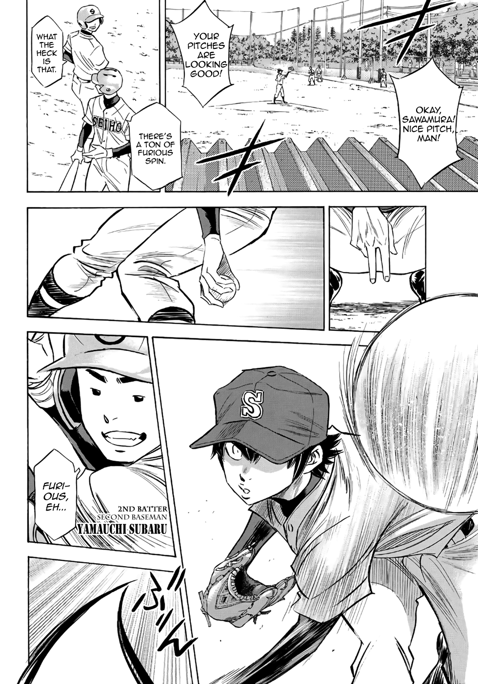 Daiya no A - Act II Chapter 121 page 17 - Chapter 121: The Southpaw With Moving Pitches