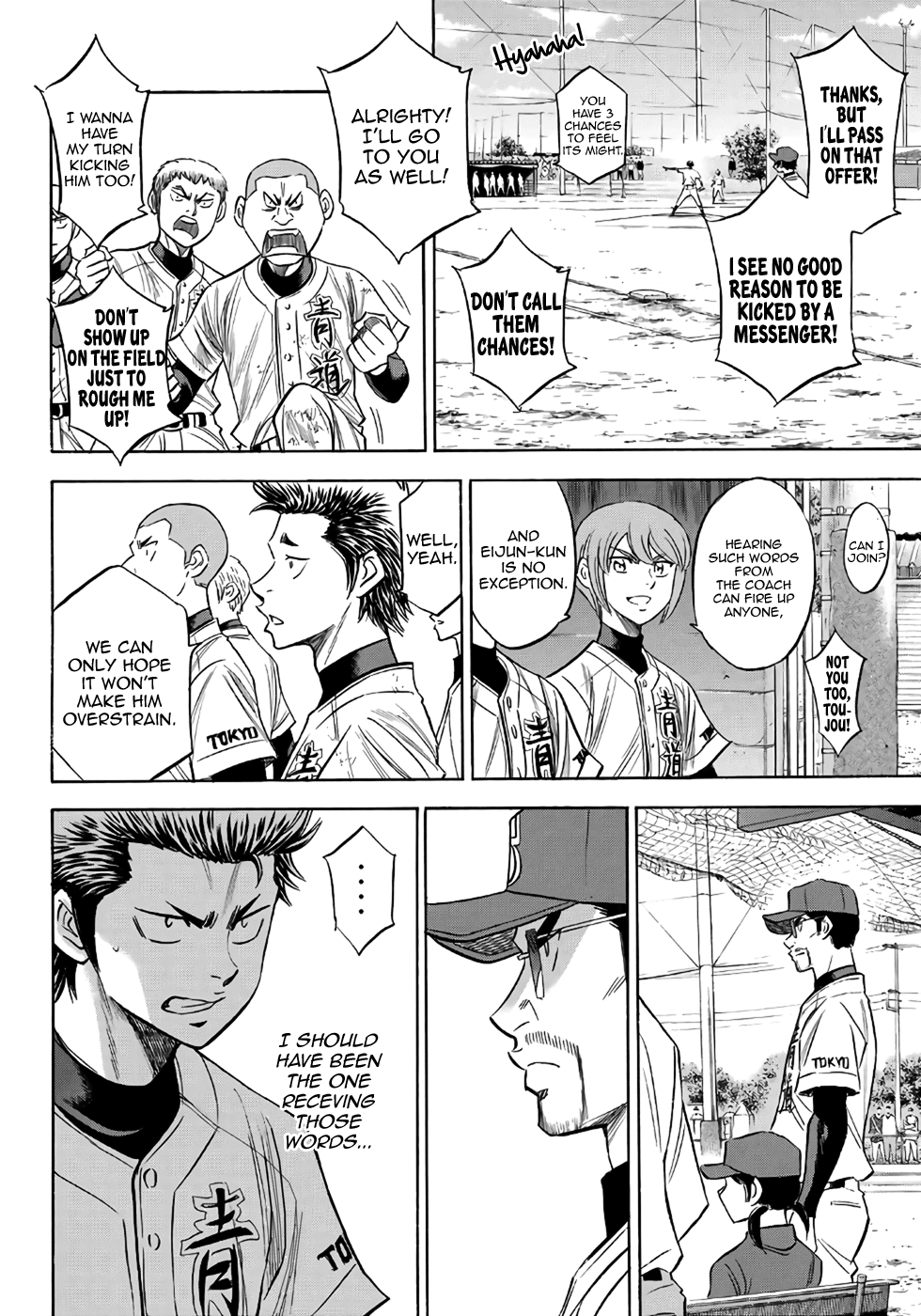 Daiya no A - Act II Chapter 121 page 7 - Chapter 121: The Southpaw With Moving Pitches