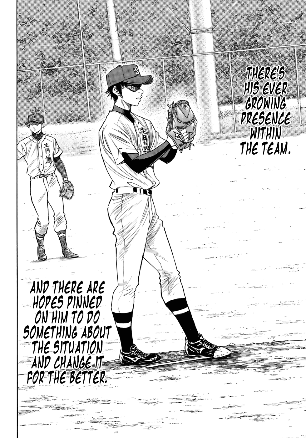 Daiya no A - Act II Chapter 121 page 9 - Chapter 121: The Southpaw With Moving Pitches