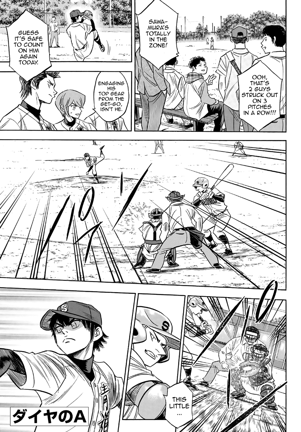 Daiya no A - Act II Chapter 122 page 1 - Chapter 122: The Super First Year