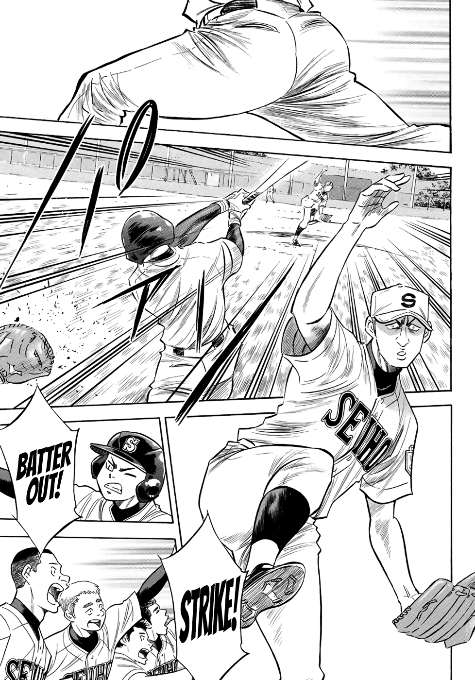 Daiya no A - Act II Chapter 122 page 11 - Chapter 122: The Super First Year