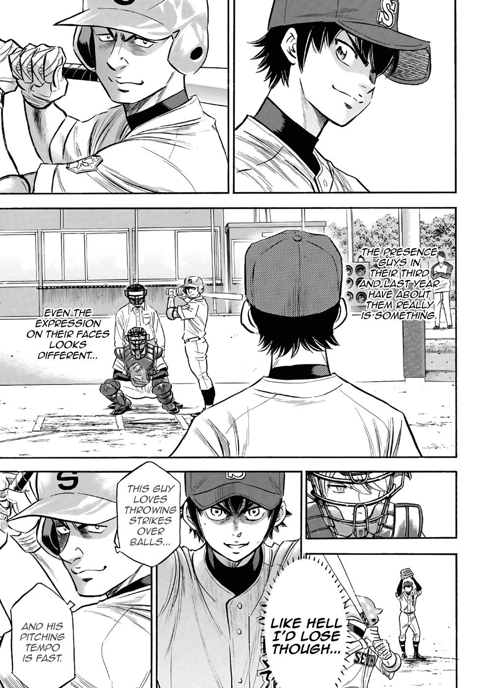 Daiya no A - Act II Chapter 122 page 17 - Chapter 122: The Super First Year