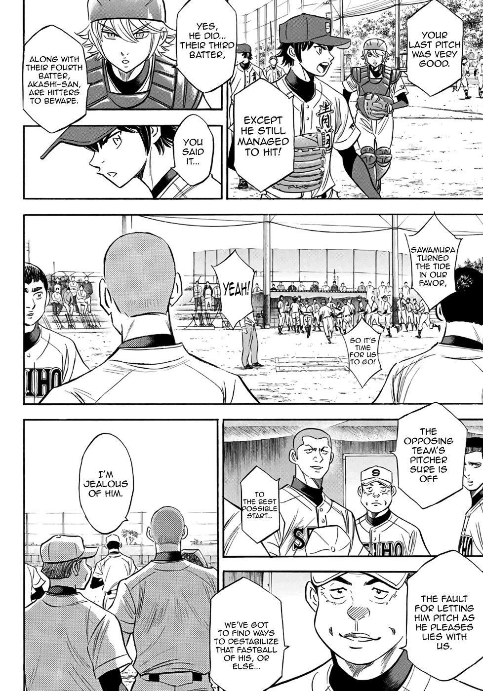 Daiya no A - Act II Chapter 122 page 4 - Chapter 122: The Super First Year