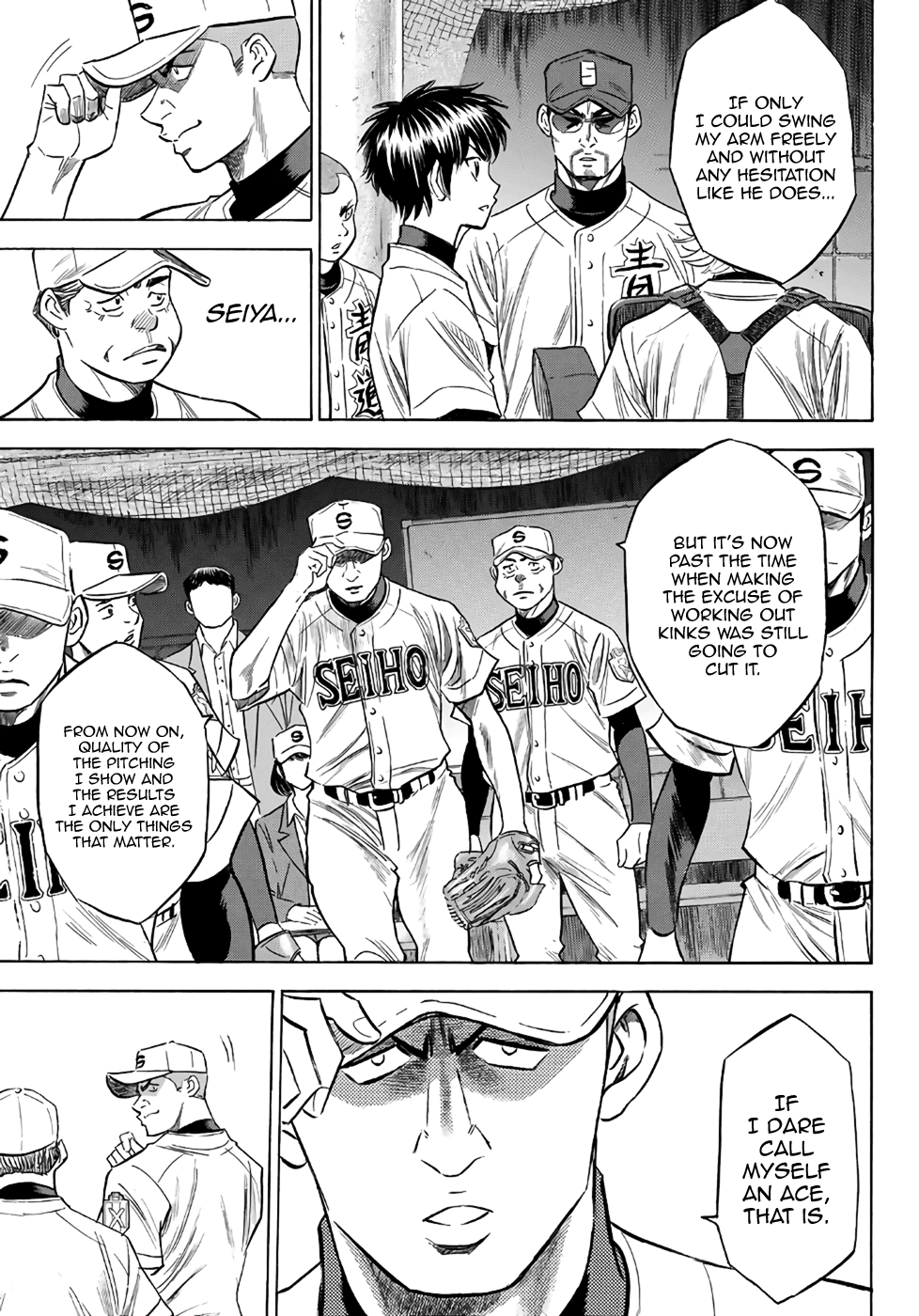 Daiya no A - Act II Chapter 122 page 5 - Chapter 122: The Super First Year