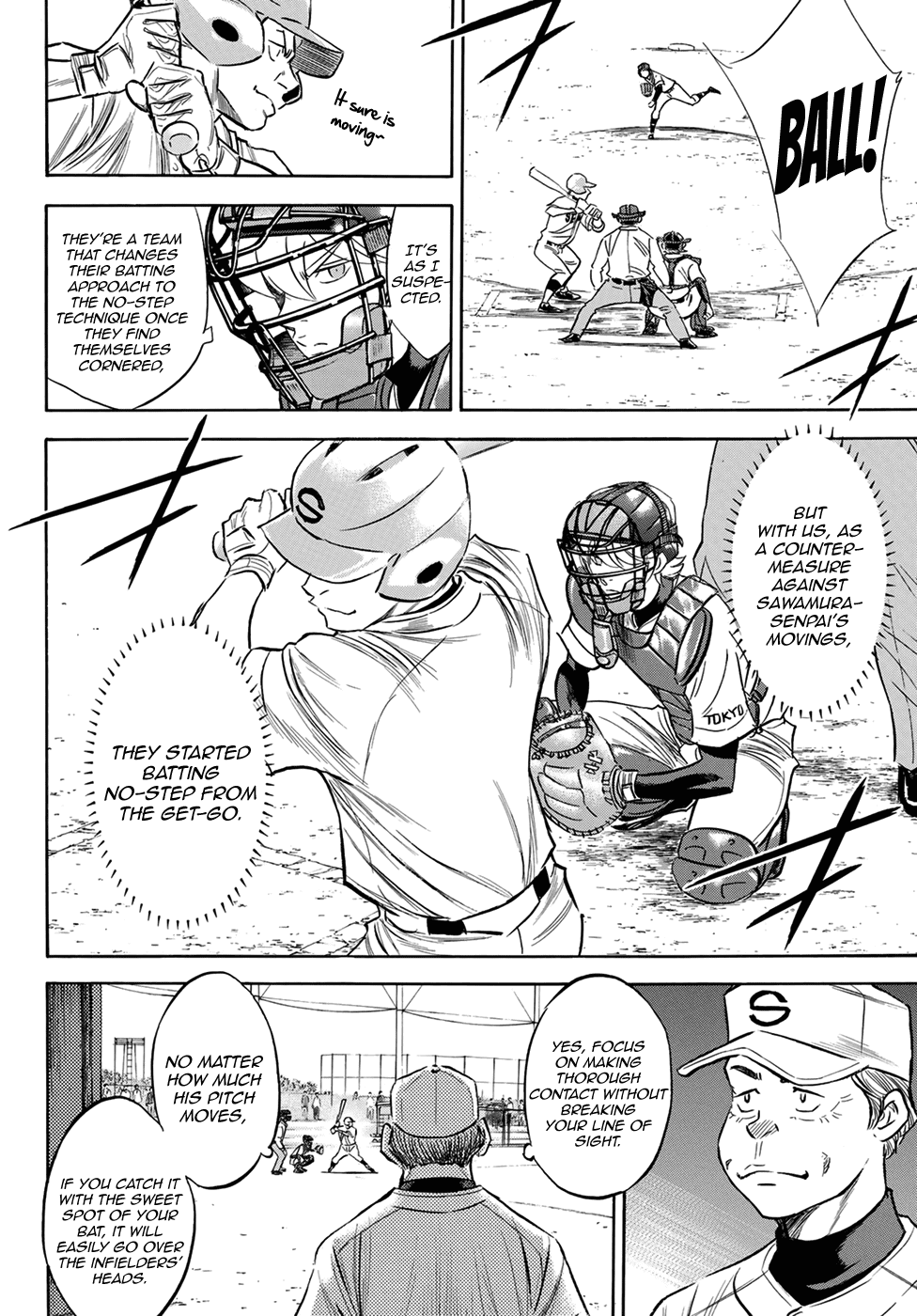 Daiya no A - Act II Chapter 123 page 10 - Chapter 123: Sign Exchange