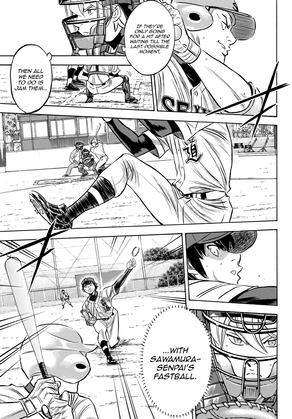 Daiya no A - Act II Chapter 123 page 11 - Chapter 123: Sign Exchange