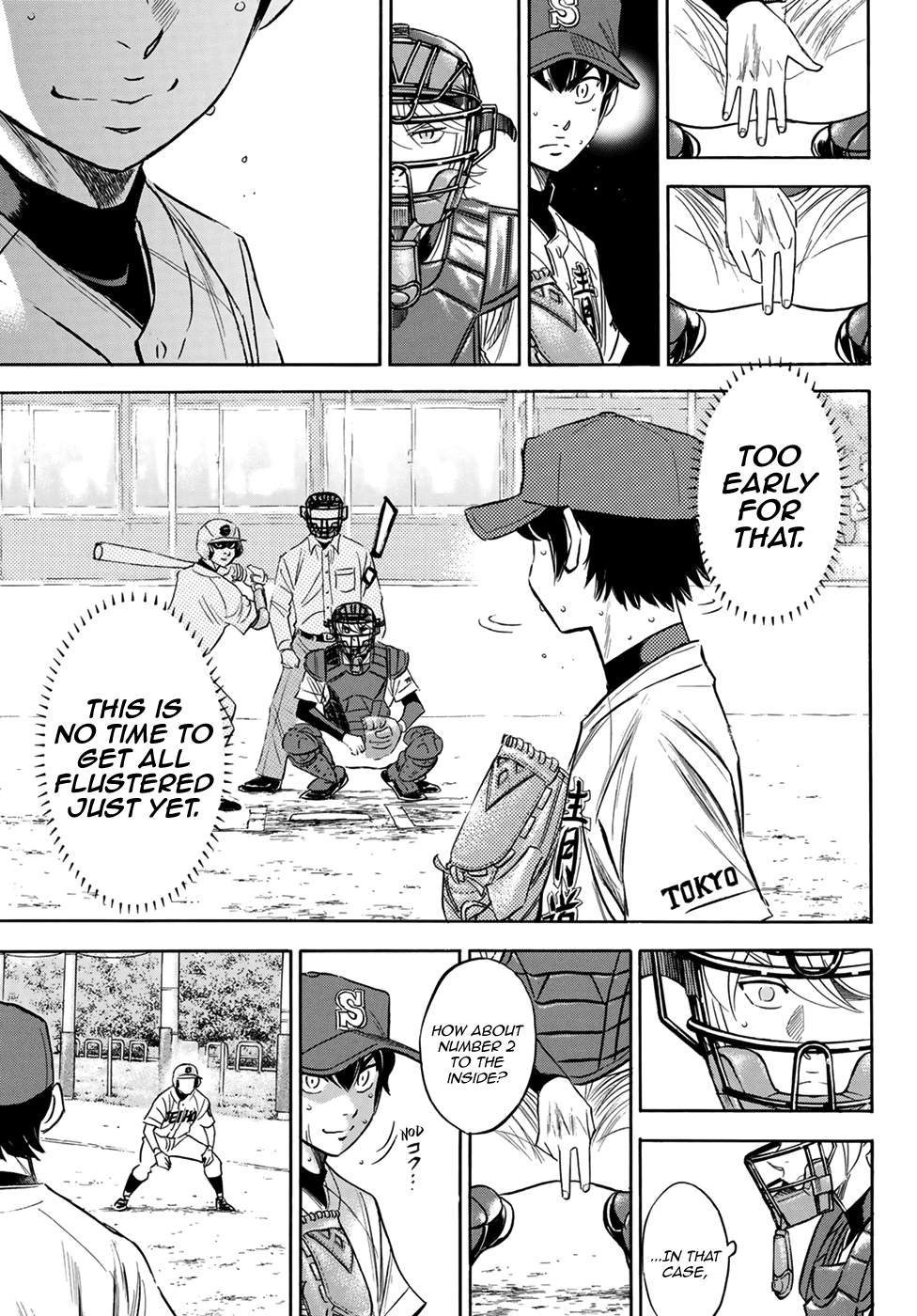 Daiya no A - Act II Chapter 123 page 15 - Chapter 123: Sign Exchange