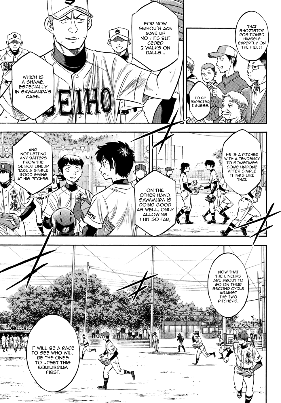 Daiya no A - Act II Chapter 123 page 5 - Chapter 123: Sign Exchange
