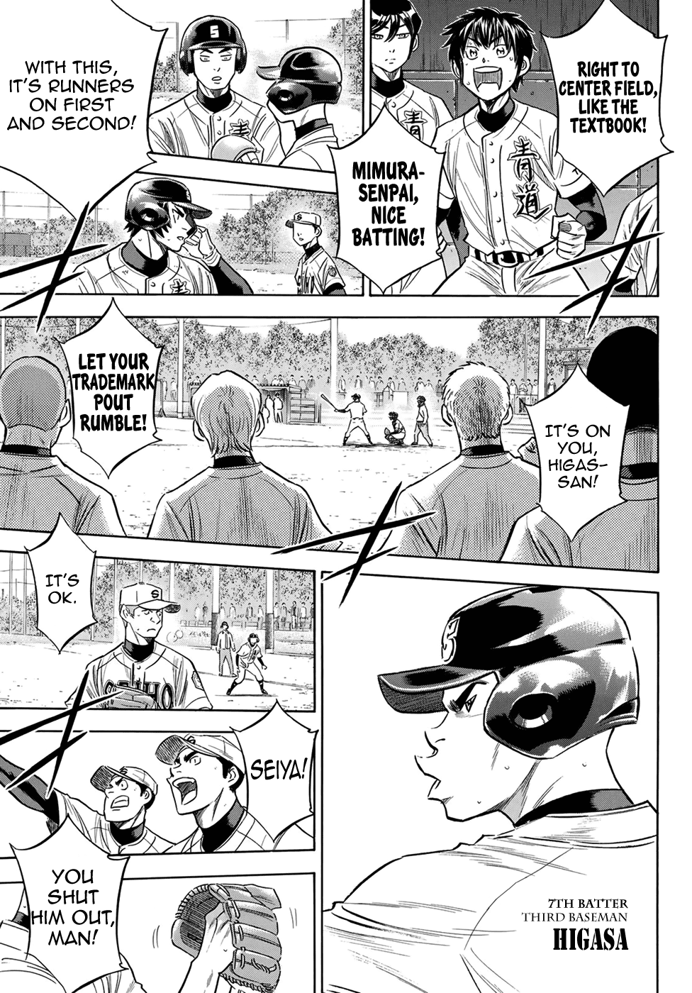 Daiya no A - Act II Chapter 124 page 11 - Chapter 124: Face