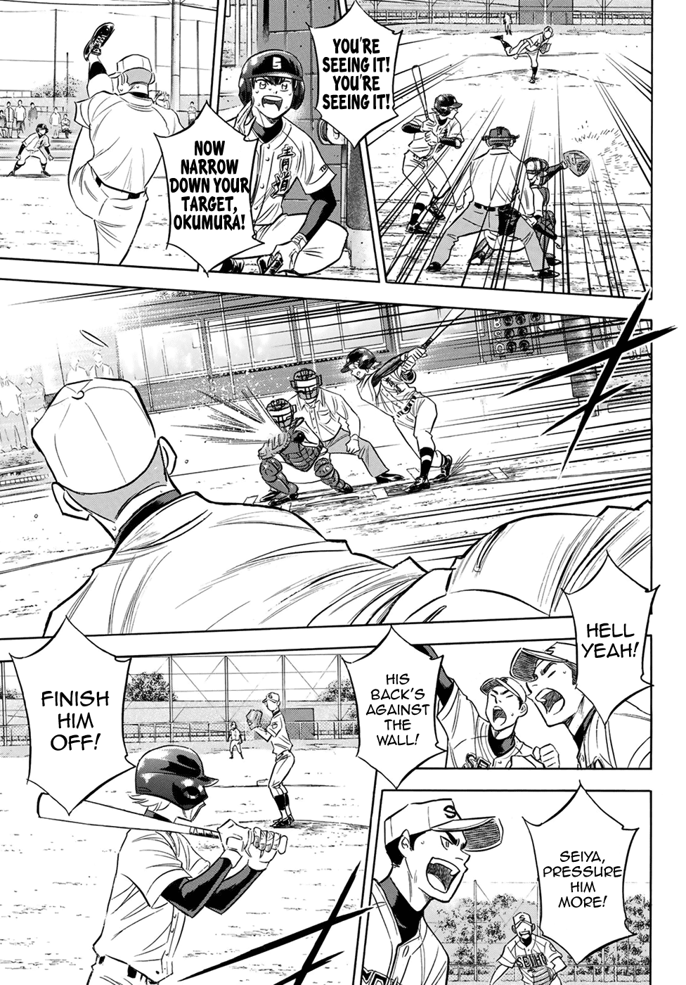 Daiya no A - Act II Chapter 124 page 17 - Chapter 124: Face