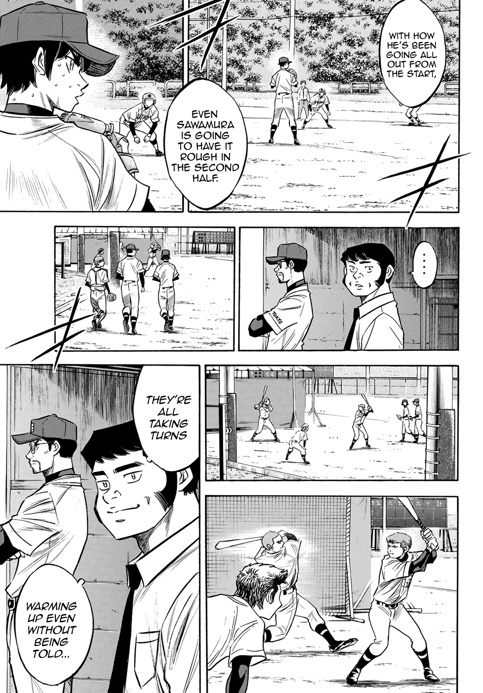 Daiya no A - Act II Chapter 125 page 3 - Chapter 125: Blind Turd of a Base Coach