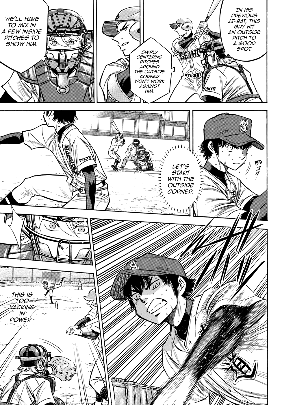 Daiya no A - Act II Chapter 125 page 9 - Chapter 125: Blind Turd of a Base Coach