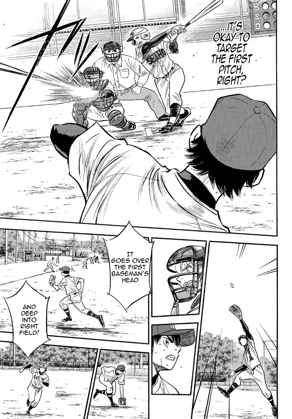 Daiya no A - Act II Chapter 127 page 11 - Chapter 127: In the Same Boat