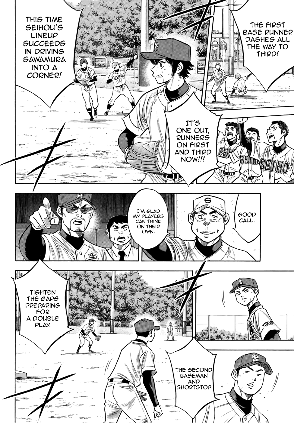 Daiya no A - Act II Chapter 127 page 12 - Chapter 127: In the Same Boat