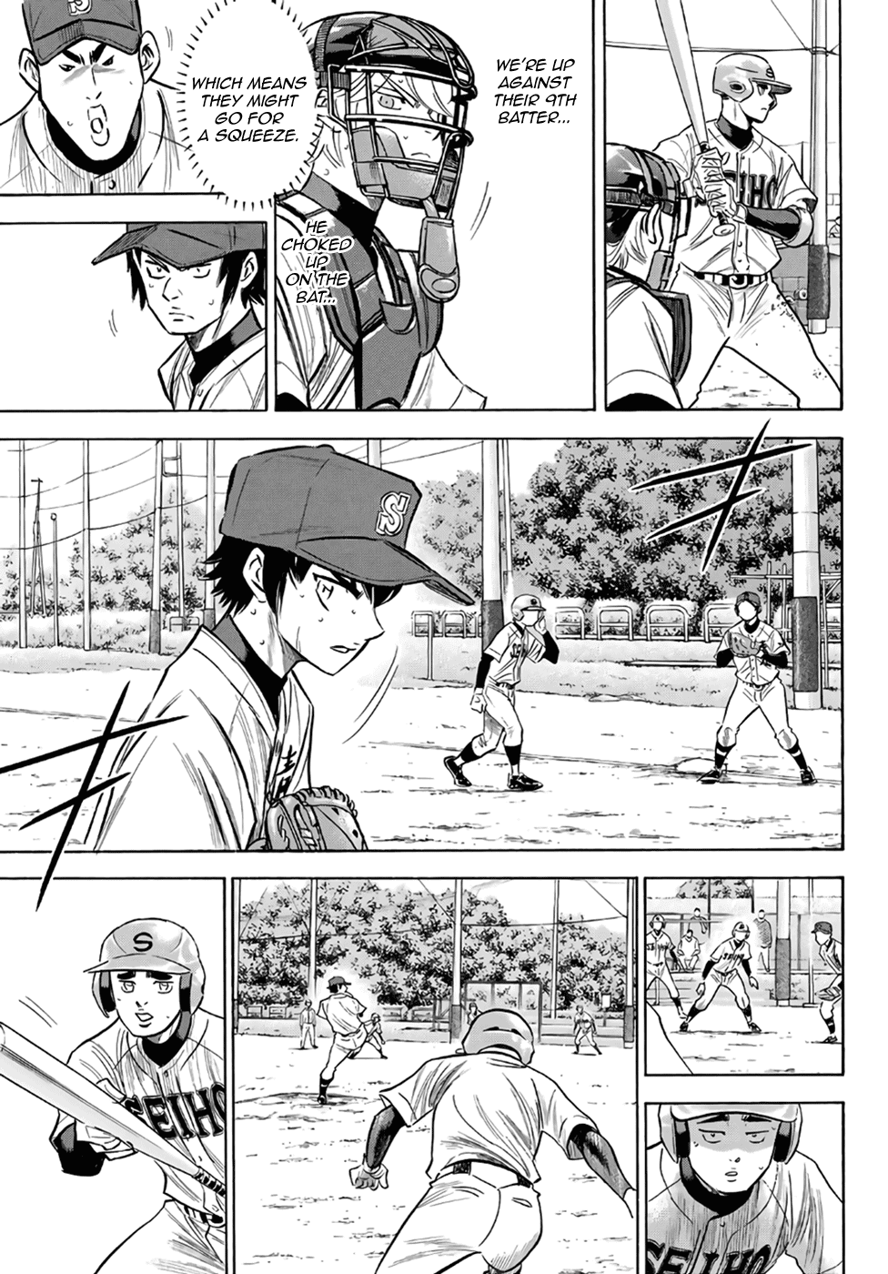 Daiya no A - Act II Chapter 127 page 13 - Chapter 127: In the Same Boat