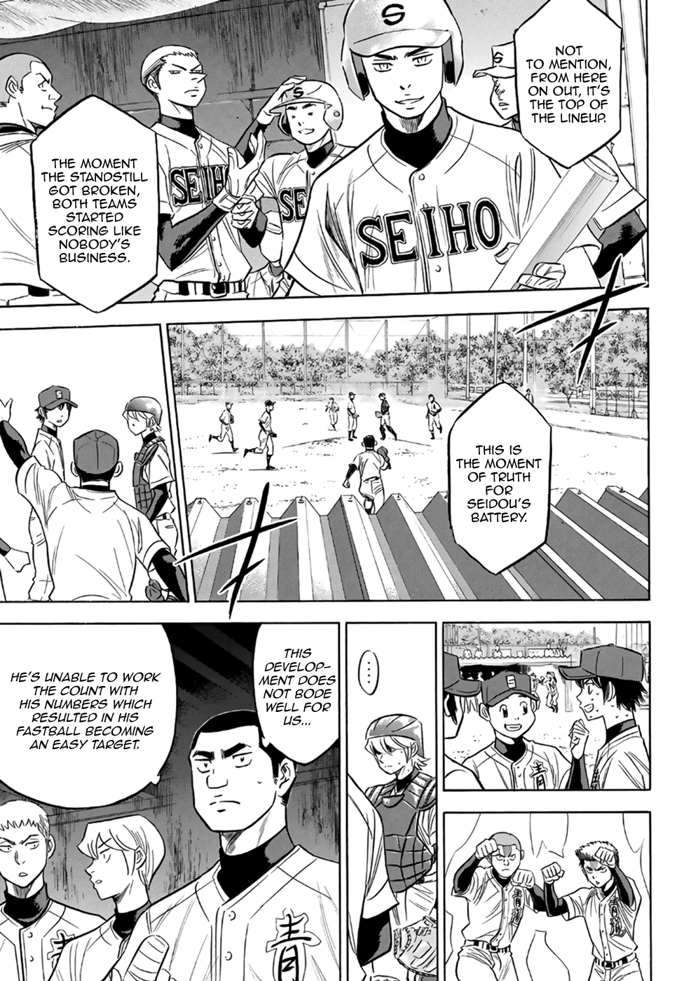 Daiya no A - Act II Chapter 127 page 17 - Chapter 127: In the Same Boat