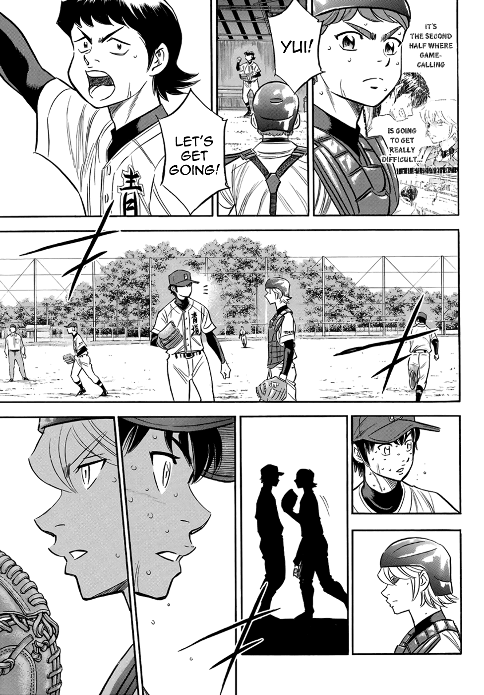 Daiya no A - Act II Chapter 127 page 19 - Chapter 127: In the Same Boat