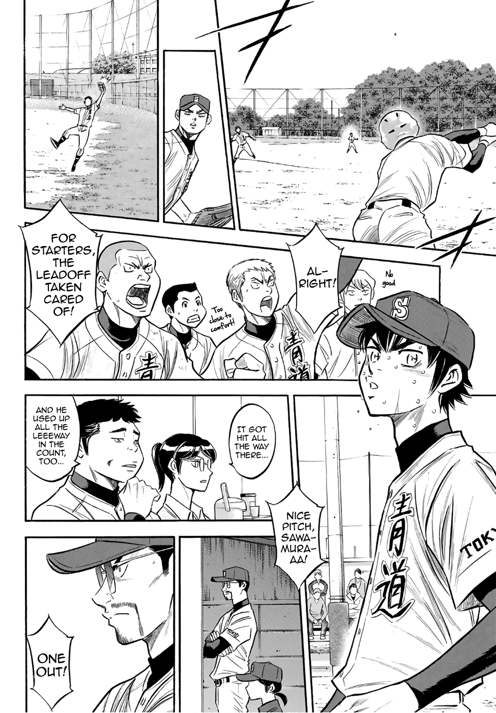 Daiya no A - Act II Chapter 127 page 4 - Chapter 127: In the Same Boat