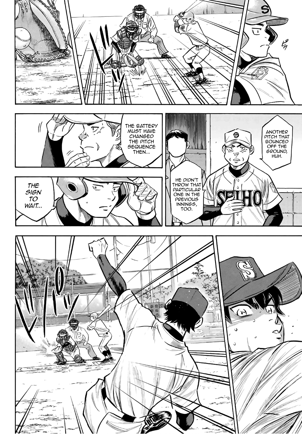 Daiya no A - Act II Chapter 127 page 6 - Chapter 127: In the Same Boat