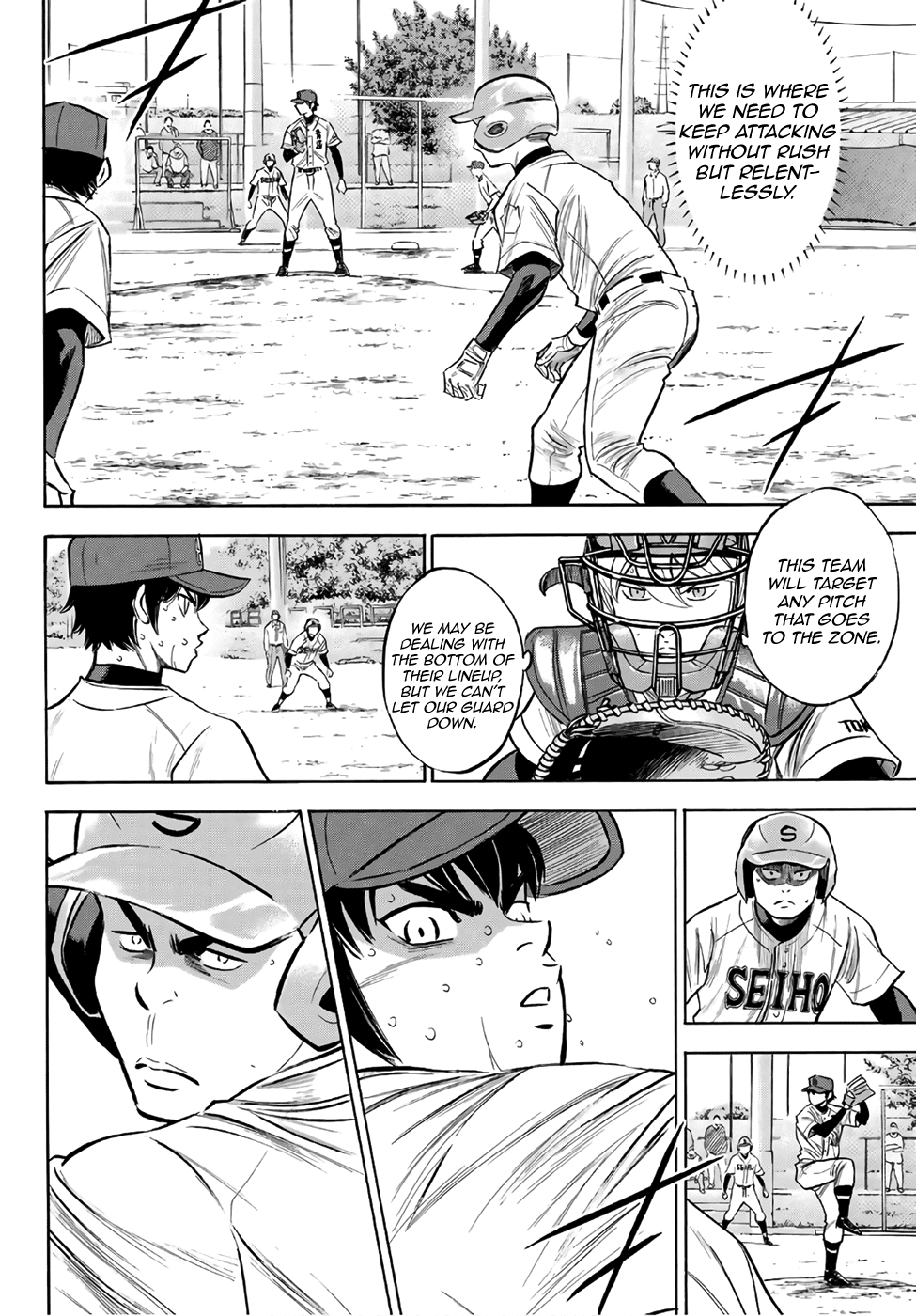 Daiya no A - Act II Chapter 127 page 8 - Chapter 127: In the Same Boat