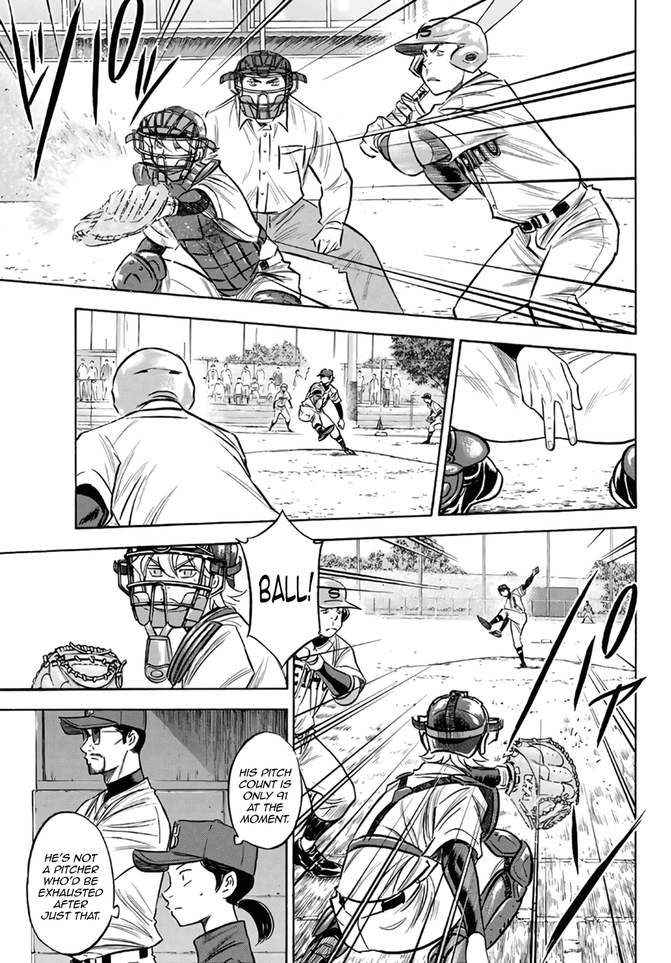 Daiya no A - Act II Chapter 127 page 9 - Chapter 127: In the Same Boat
