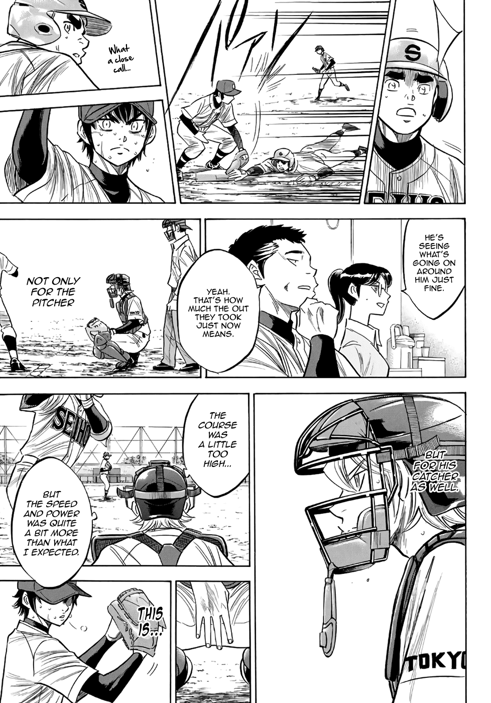 Daiya no A - Act II Chapter 128 page 13 - Chapter 128: Strike Back