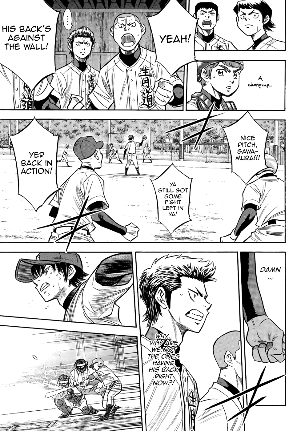 Daiya no A - Act II Chapter 128 page 17 - Chapter 128: Strike Back